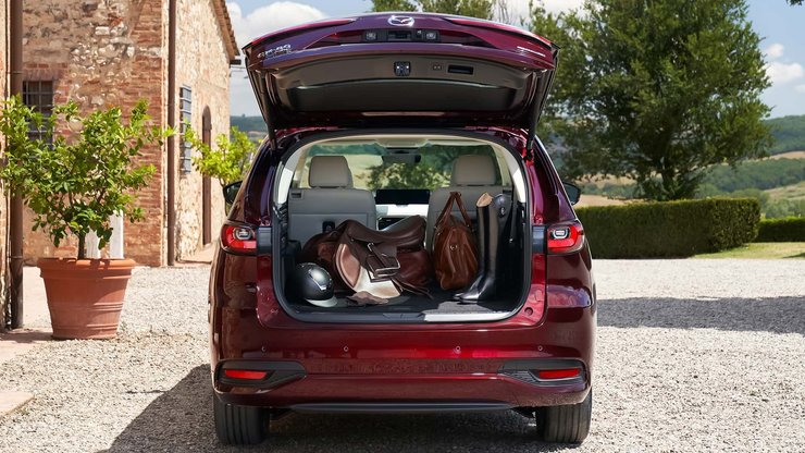 багажник Mazda CX-80, новая Mazda CX-80, кроссовер Mazda, Mazda CX-80 2025