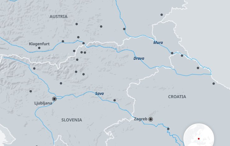 наводнение в центральной Европе