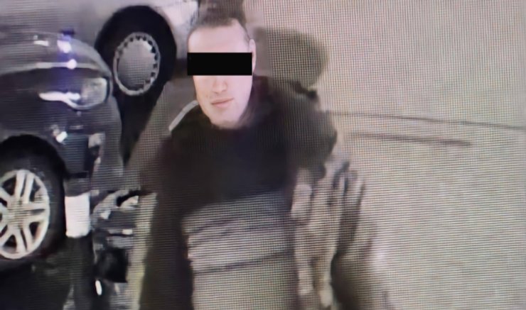 Предполагаемый поджигатель военкомата.