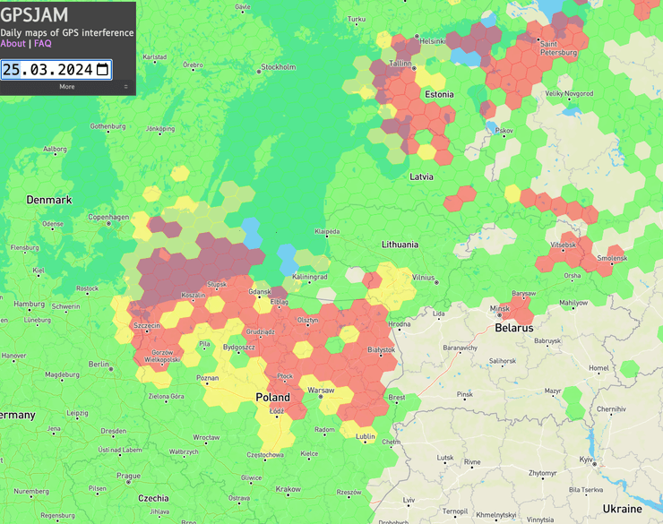 gps-сигнал, радіоелектронна війна
