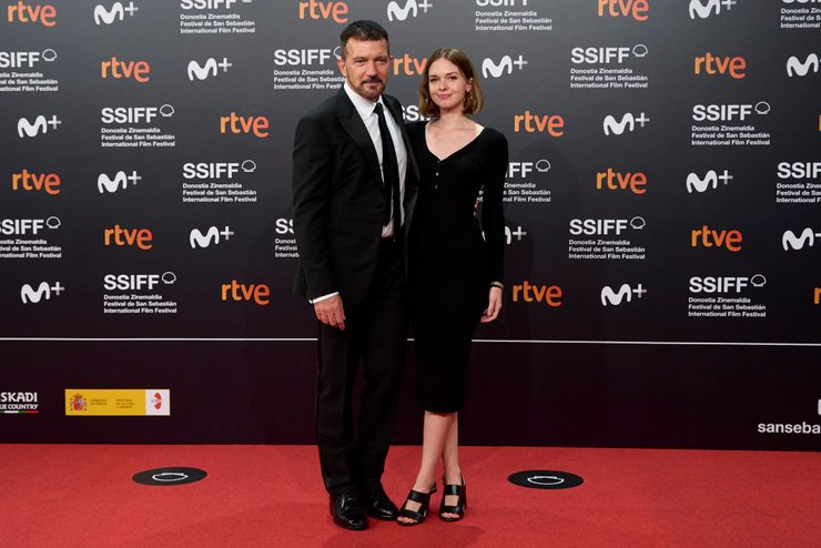 Антонио Бандерас с дочерью