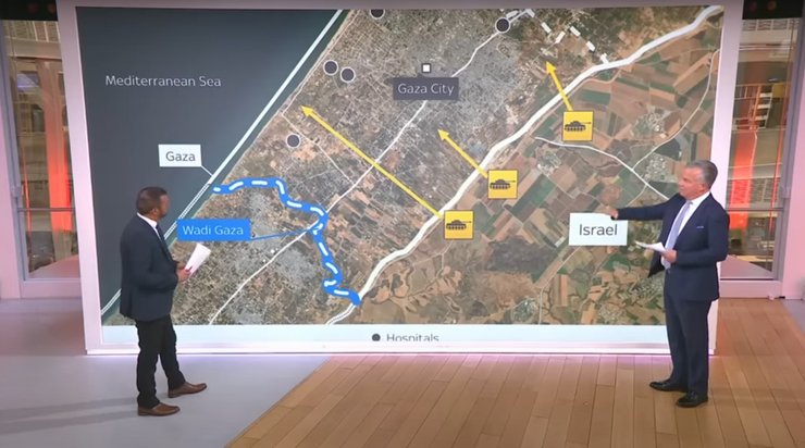 Сетор Газа схема