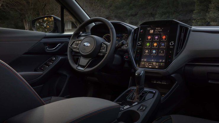 салон Subaru Crosstrek, новый Subaru Crosstrek, кроссовер Subaru, Subaru Crosstrek 2026, Subaru Crosstrek Hybrid