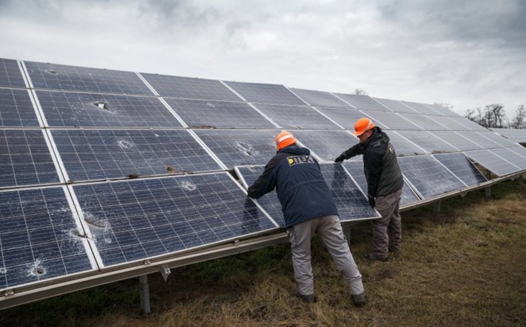 Сонячна електростанція ДТЕК
