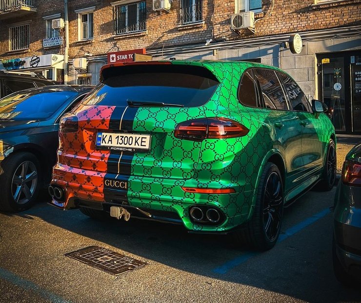 Porsche Cayenne, кроссовер Porsche, уничтожили авто