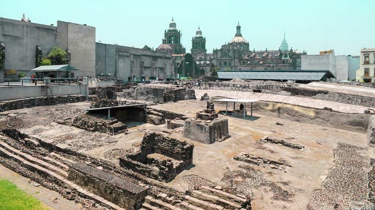 Город Теночтитлан.