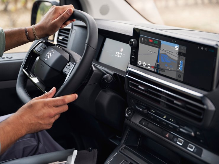 салон Citroen Jumpy, Citroen Jumpy, новый Citroen Jumpy, фургон Citroen, фургон Citroen