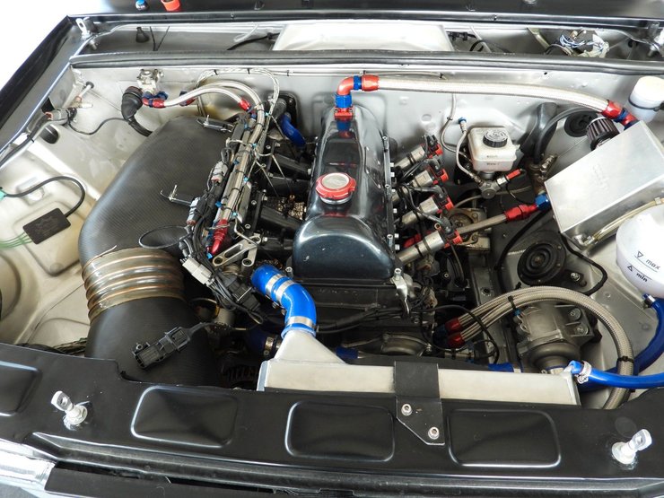 мотор ВАЗ гоночний, Lada VFTS, спорткар Lada, Lada VFTS 1984, ВАЗ-2105, седан Lada