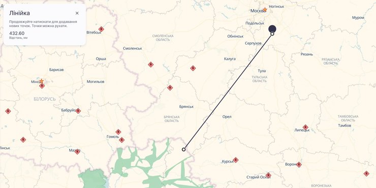 Удар по РФ, 11 июля, карта, Москва, Михнево, Московская область