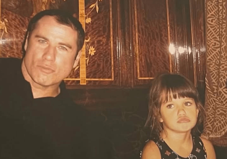 Джон Траволта с дочерью