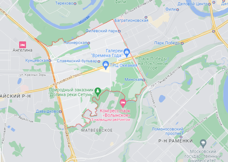 москва, Фили-Давыдково