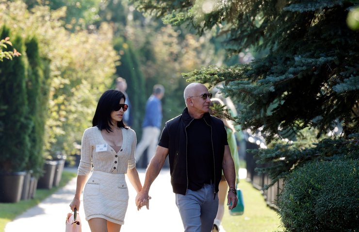 Лорен Санчес та Джефф Безос