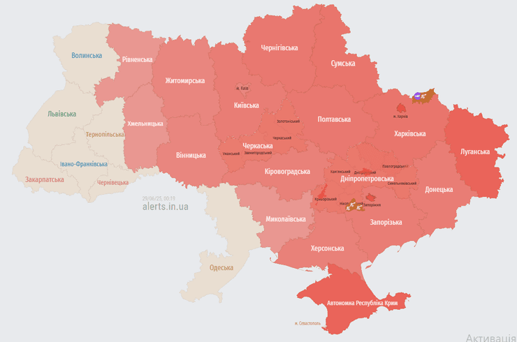 Полтирянская тревога 29 июня