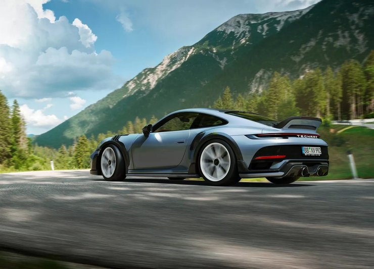 Porsche 911 TechArt, Porsche 911 TechArt GTstreet R Touring, Porsche 911, тюнинг Porsche 911, Porsche 911 Turbo