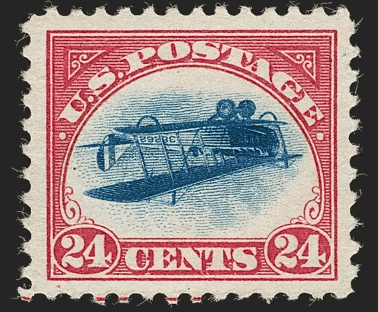 Почтовая марка, купили за 2 млн долларов, почтовая марка с ошибкой, редкий экземпляр, стоила копейки, редкая марка, рекорд, рекорд страны