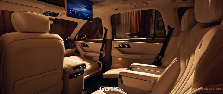 Салон Geely Galaxy, новый Geely Galaxy, Geely Galaxy, Geely Galaxy, кроссовер Geely