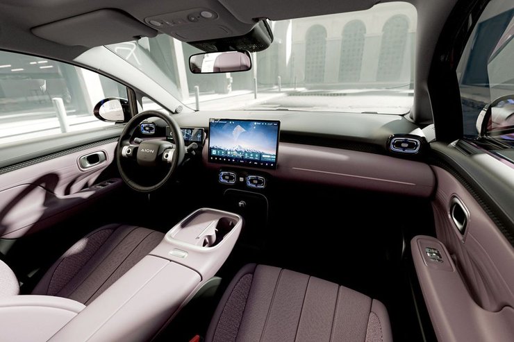 Салон GAC Aion UT, новий GAC Aion UT, електромобіль GAC