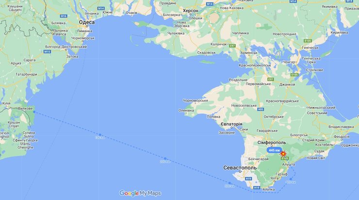 Село Перевальне у Криму