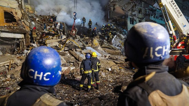 дніпро, удар по будинку дніпро