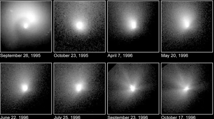 комета C/1995 O1 (Хейла — Боппа) Велика комета 1997 року