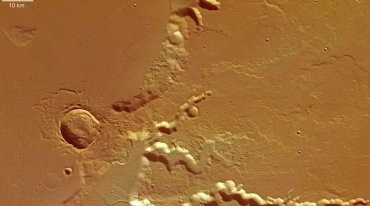Марс Medusae Fossae