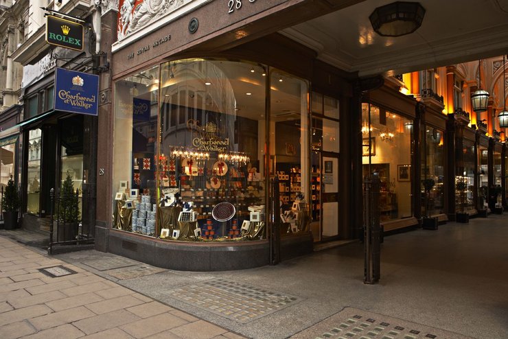 Charbonnel et Walker, кондитерская, лондон