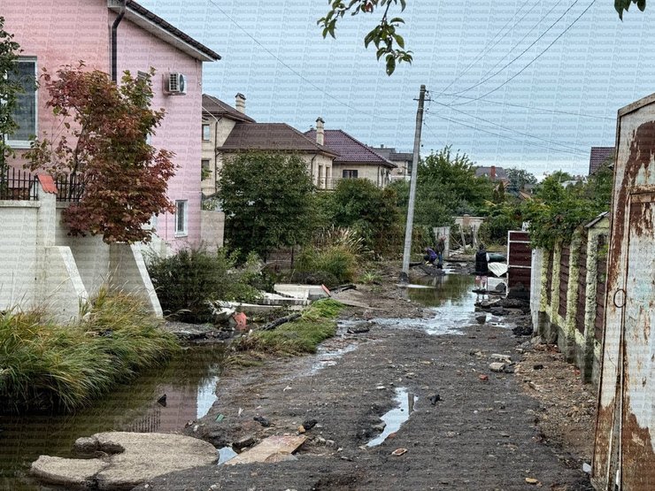 сильное наводнение в Одессе