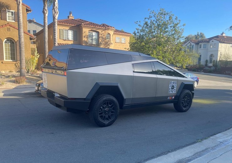 автодом Tesla Cybertruck, дом на колесах, пикап Tesla Cybertruck, автодом Tesla
