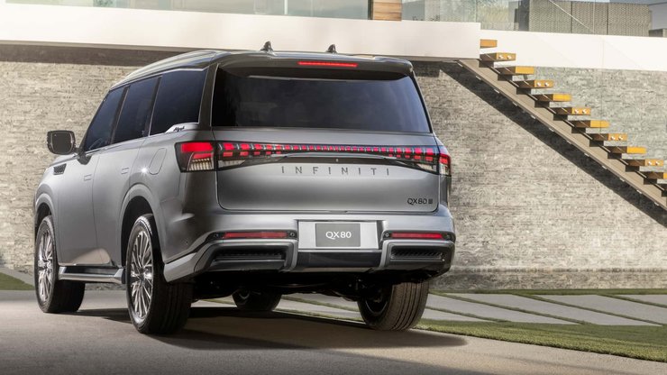 новий Infiniti QX80, Infiniti QX80 2025, Infiniti QX80