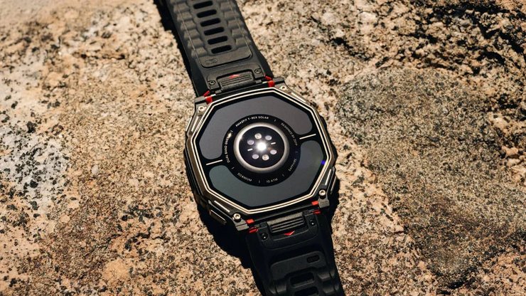 Солнечная панель на Amazfit T-Rex Dual Solar
