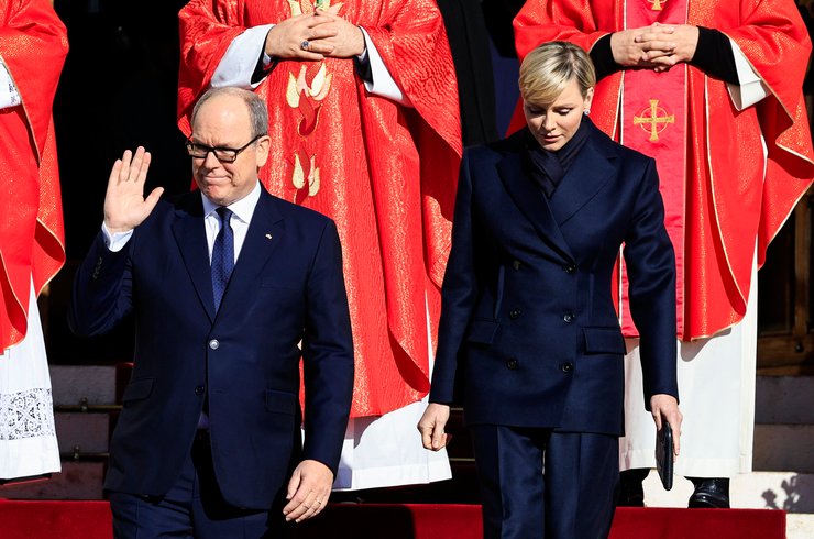 Князь и княгиня Монако