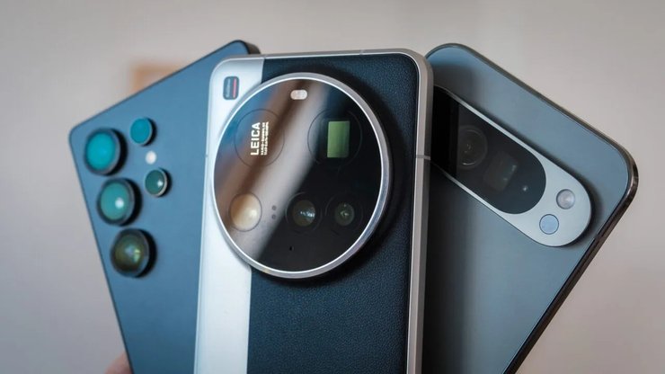 Смартфоны Pixel 9 Pro, Galaxy S25 Ultra и Xiaomi 15 Ultra