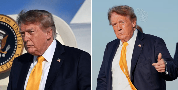 дональд трамп змінив колір волосся і зачіску