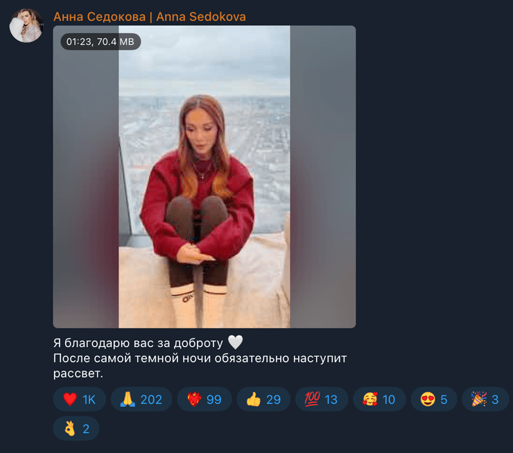 Анна Сєдокова