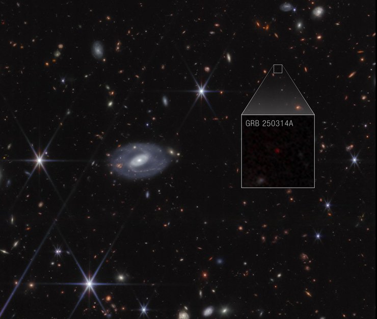 наднова найстаріша наднова GRB 250314A найстаріша наднова GRB 250314A