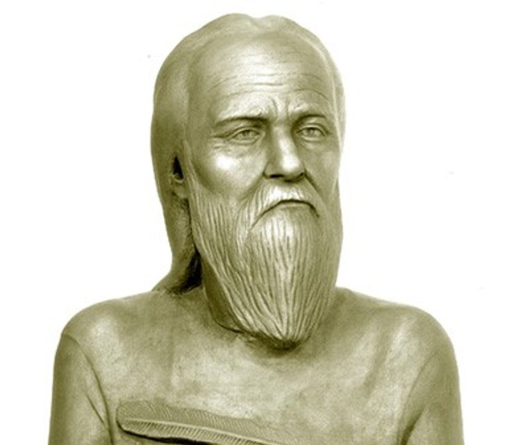 Реконструкция по черепу, выполненная методом Сергея Никитина