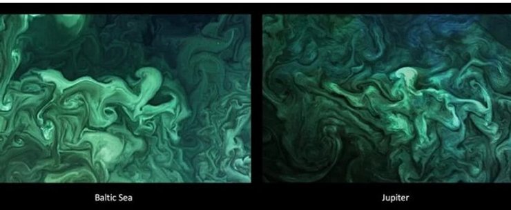 Циклони, Юпітер