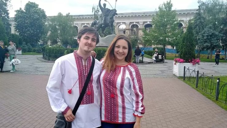 Семья украинки и британца