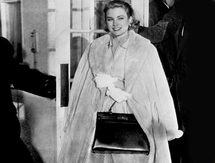 Грейс Келли с сумкой Келли фото