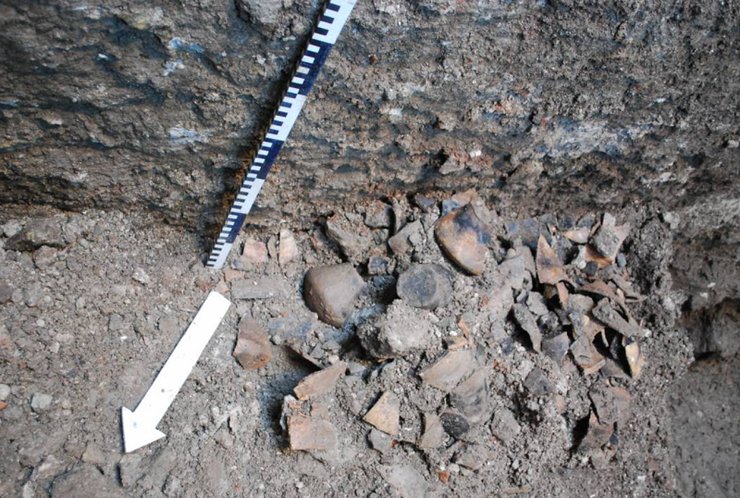 раскопки в невицком замке