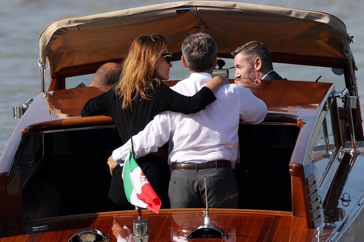 карла бруни николя саркози венеция