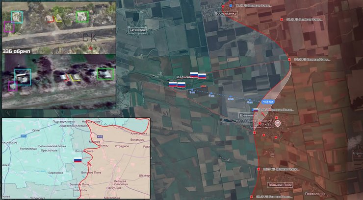 OSINT-аналітики заявили про окупацію села Маліївка у Дніпропетровській області