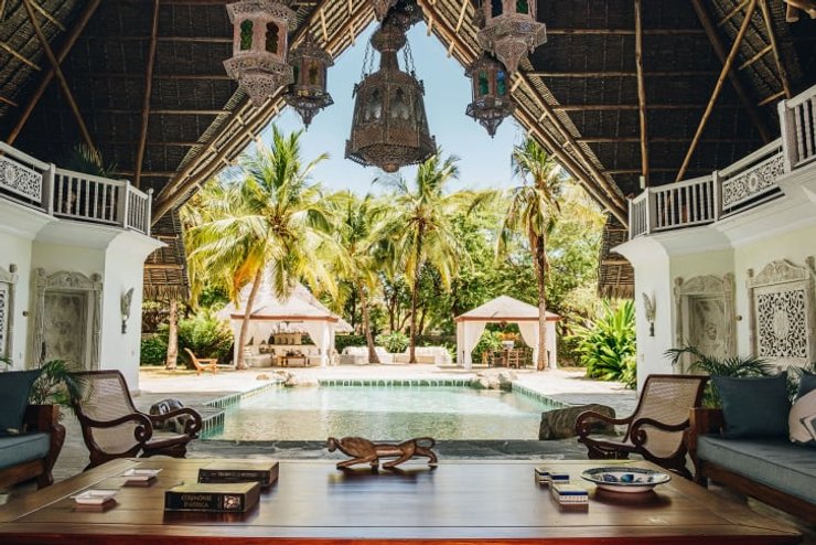 наоми кэмпбелл, вилла, кения, дизайн