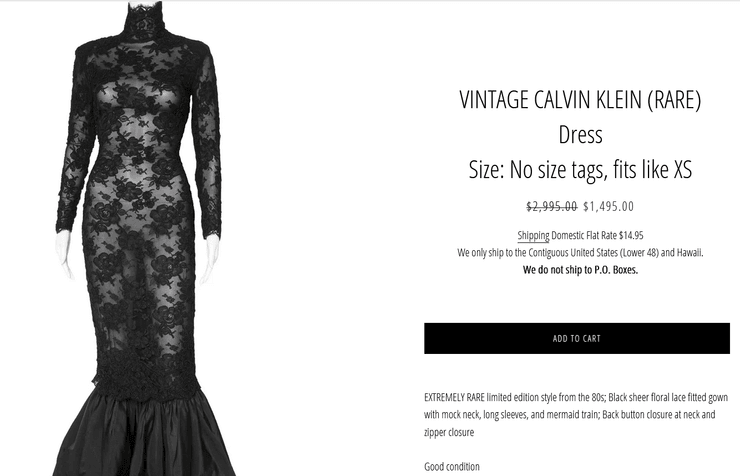 платье CALVIN KLEIN