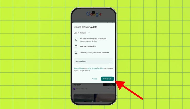 видалення кешу google chrome очищення браузера