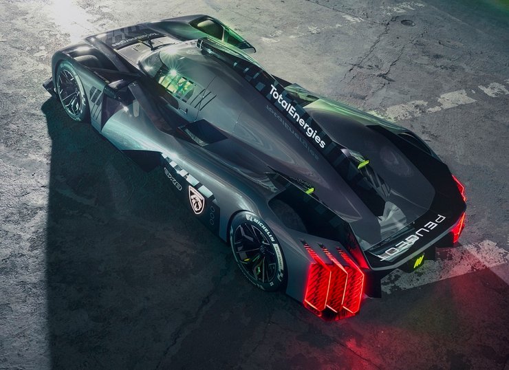 Peugeot 9X8 Hybrid, Новый Peugeot 9X8 Hybrid, гиперкар Peugeot, Peugeot 9X8, гибрид Peugeot