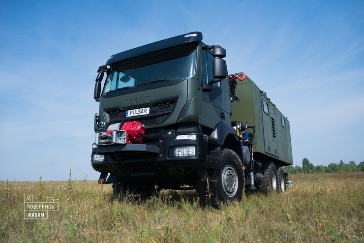 Мобильные СТО, передвижные ремонтные станции, Iveco 6X6, ремонт Hummer, авто для ВСУ, ремонт техники ВСУ