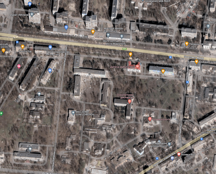 как выглядит мариуполь после ударов