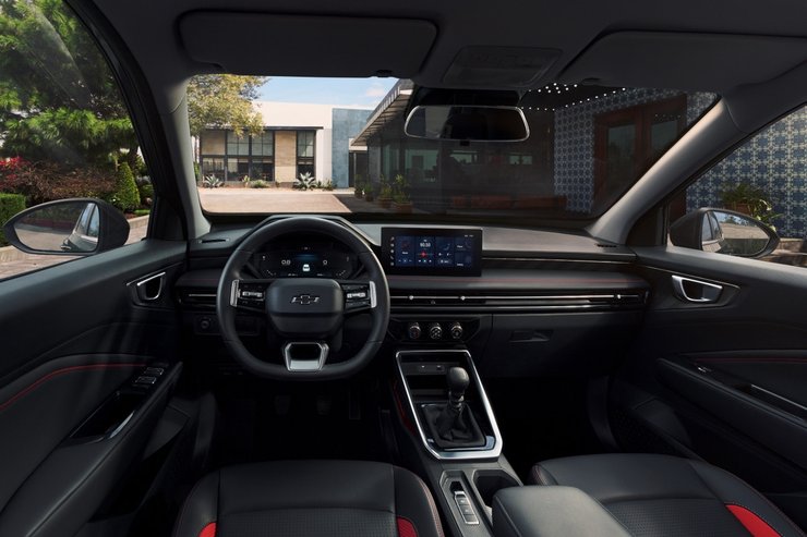 Салон кросовера Chevrolet Groove