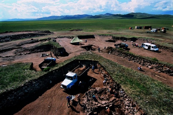 раскопки, аржан-2